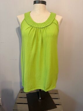 Joseph A Vibrant Green Tank Top